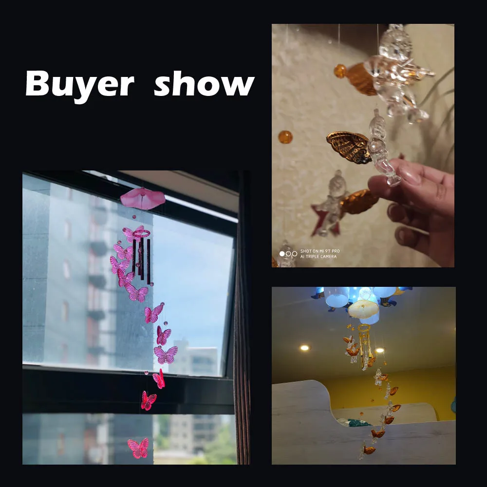 Музыка Ветра на открытом воздухе s Двор Сад медные трубки колокольчики Под