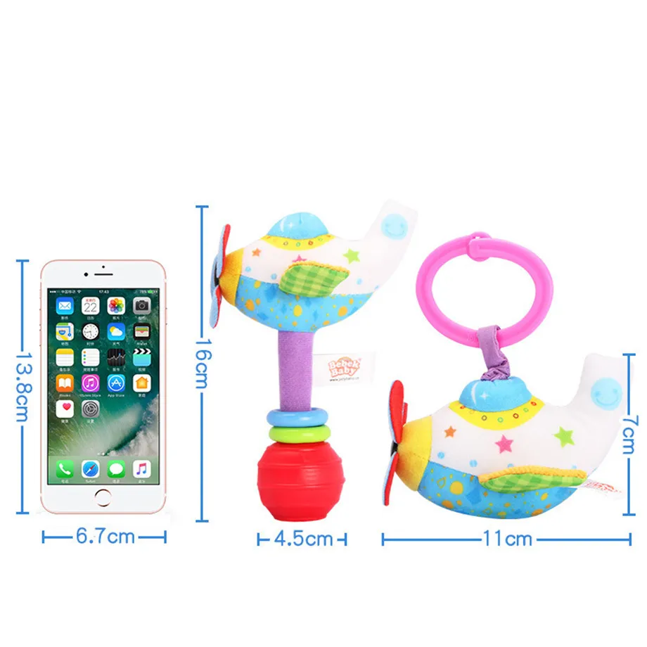 Bed Bell кольцо детские погремушки игрушки для детей возрастом до 2 лет кровать коляска мобильного подвесного погремушки многофункциональная Shake игрушки