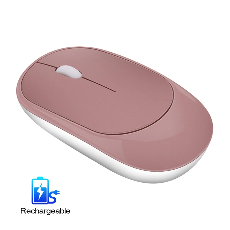 Беспроводная оптическая перезаряжаемая мышь, эргономичная компьютерная мышь, бесшумная бизнес-мышь Mause, 2,4 ГГц USB мышь для настольного ноутбука