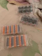 Gillette Fusion-cuchilla de afeitar de acero inoxidable para hombre, 5 capas, para el cuidado facial, 4 unidades