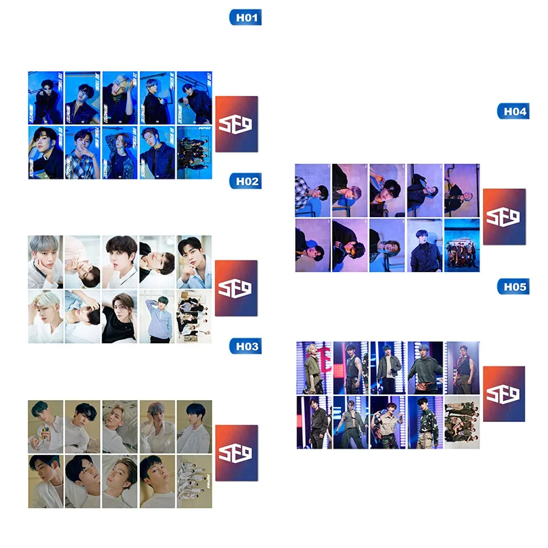 Kpop SF9 об/мин фото Stikcy карты Jae Юн молодых BIN мини 7th альбом с украшением в виде кристаллов карты Стикеры Фотокарта Стикеры 10 шт./компл