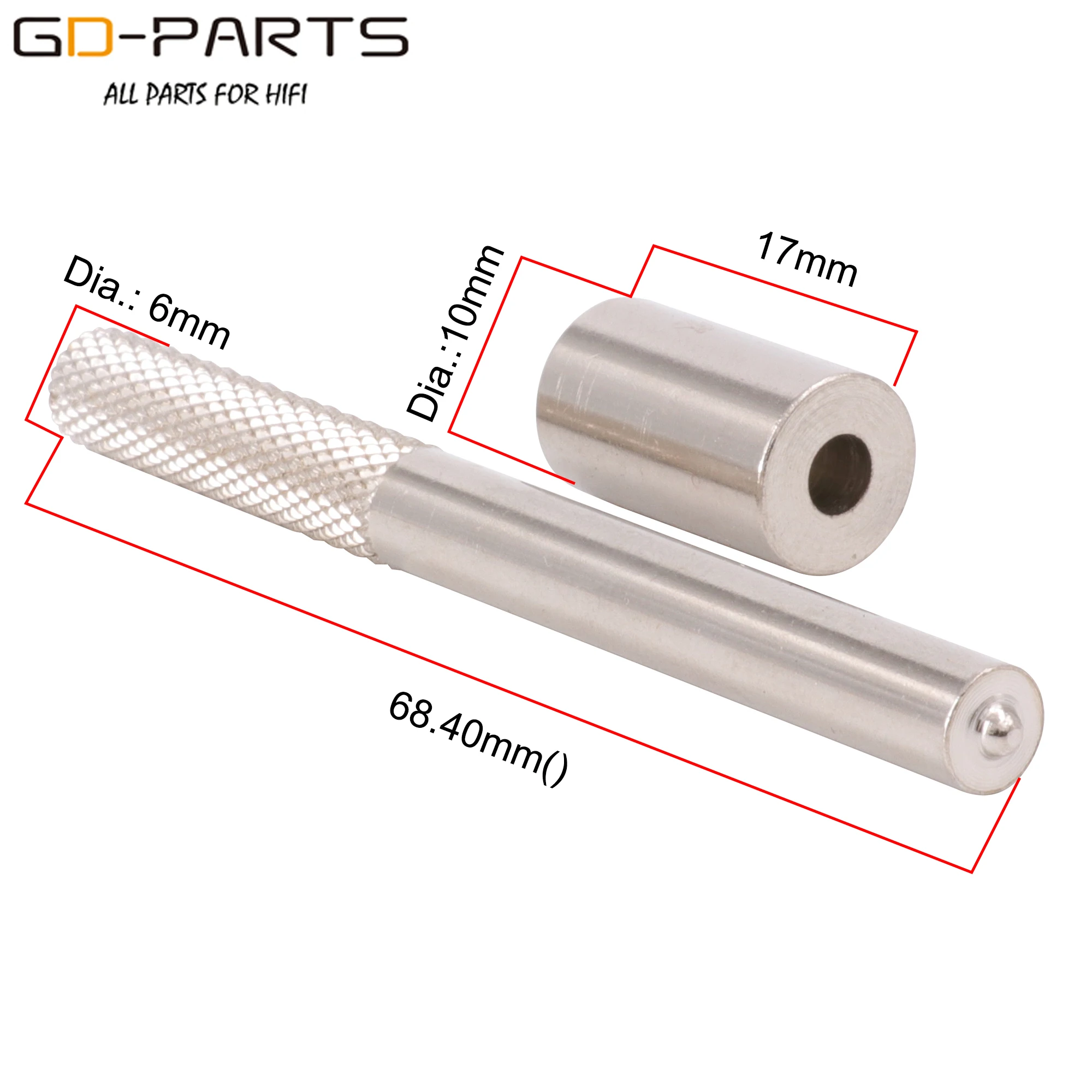 Stainless Steel Rivets Tool Set For Installing Mounting Tag Turret Boards 2.5mm-4mm Rivets Hifi Audio DIY 4