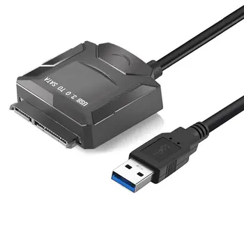 

SATA USB Adapter Hard Disk SATA to USB3.0 Data Transfer Converter for 2.5/3.5" IDE SATA Hard Drive HDD SSD