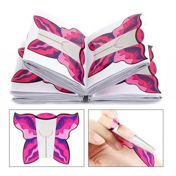 

ROSALIND 100PCS Nail Form Poly Gel Nail Polish Nail Gel Varnish Extended Nail Tip Manicure Extension Forms Acrylic Tips