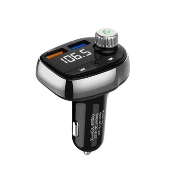 

2020 new Car Wireless Bluetooth FM Transmitter Handsfree Radio Adapter Kit