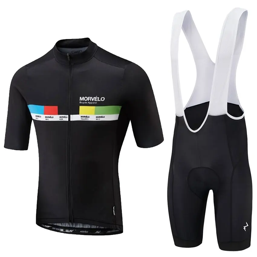 Morvelo Pro Лето Велоспорт Джерси набор горный велосипед одежда MTB велосипедная Одежда Майо Ropa Ciclismo мужские велосипедные наборы - Цвет: 18