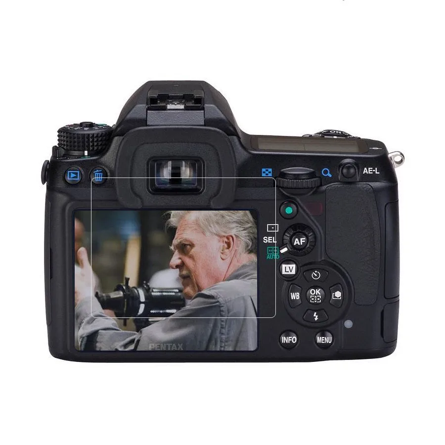 Vetro Temperato Per Fotocamera Pentax K70 K50 K30 K7 K5 K3 K-S1 K-01 K-1 645Z Q10 Q7 Q1 Protezione Dello Schermo