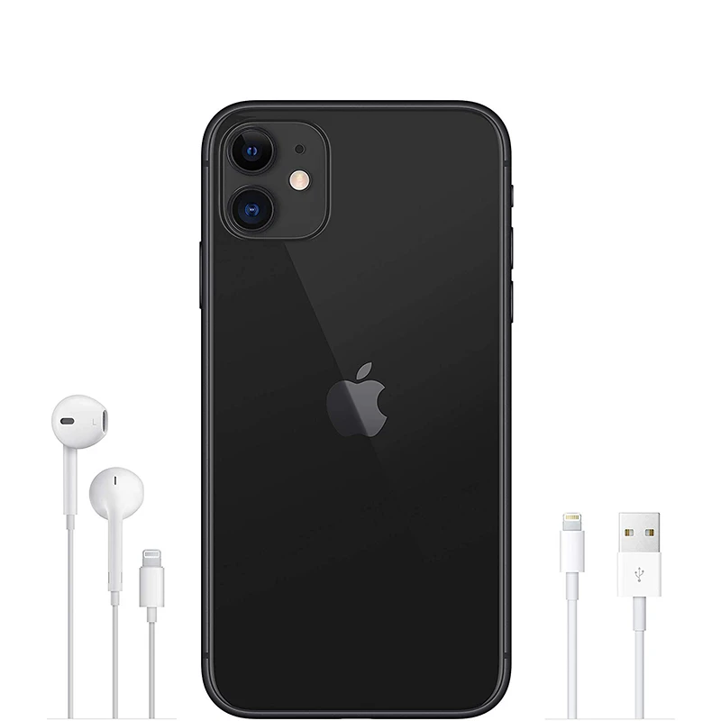  Apple iPhone 11  4G Smartphone A13 Bionic Chip 6.1-Inch Liquid Retina HD LCD display Dual-camera - 4000191320535