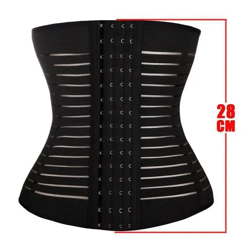 M-3XL-Waist-Trainer-Breathable-Firm-Women-Body-Shaper-Plus-Size-Slimming-Belt-Solid-Black-Skin(4)