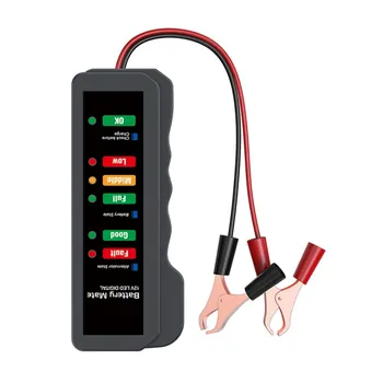 

Car Battery Tester 12V BM310 Digital Alternator Tester Check Battery Condition & Alternator Charging For Motorcycle