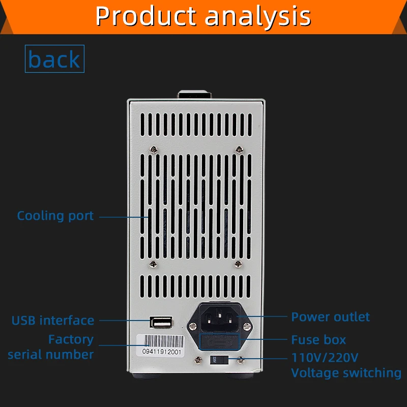 ET5410 Professional electrical programming Digital Control DC Load Electronic Loads Battery Tester Load 400W 150V 40A