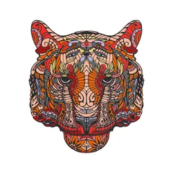 Novo colorido besta quebra cabeça de madeira 3d diy a3 a4 a5 pop bloco alienígena animal jogo de quebra cabeça 100 200 300 grama para crianças caixa de presente da criança