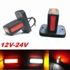 2PCS LED Outline Side Marker Lights 12v Trailer Side Lights 24 volt Truck Trailer Lights LED Reversing Brake Light Turn Signal ► Photo 1/6