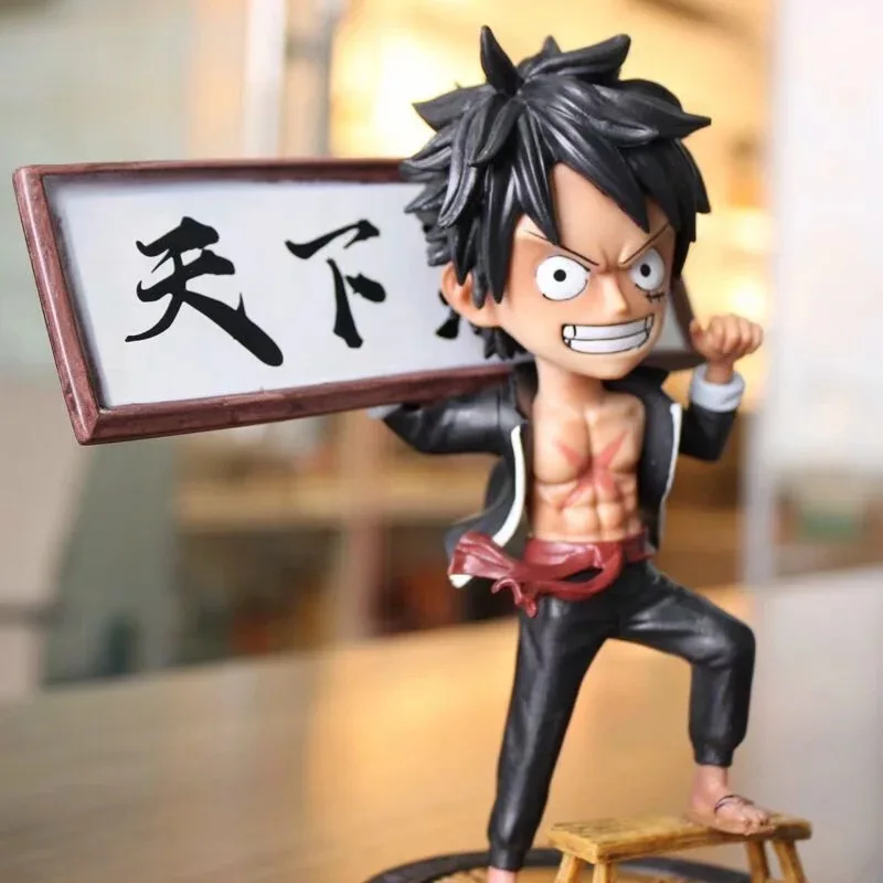 Аниме one piece кунг-фу Луффи Усопп ПВХ фигурка Коллекционная модель игрушки