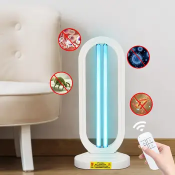 

UVC desinfection lamp 50W 40W 30W Deodorizerfor Rooms Cabinets Wardrobe 220v Ozone Ultraviolet Quartz Lamp UV Light