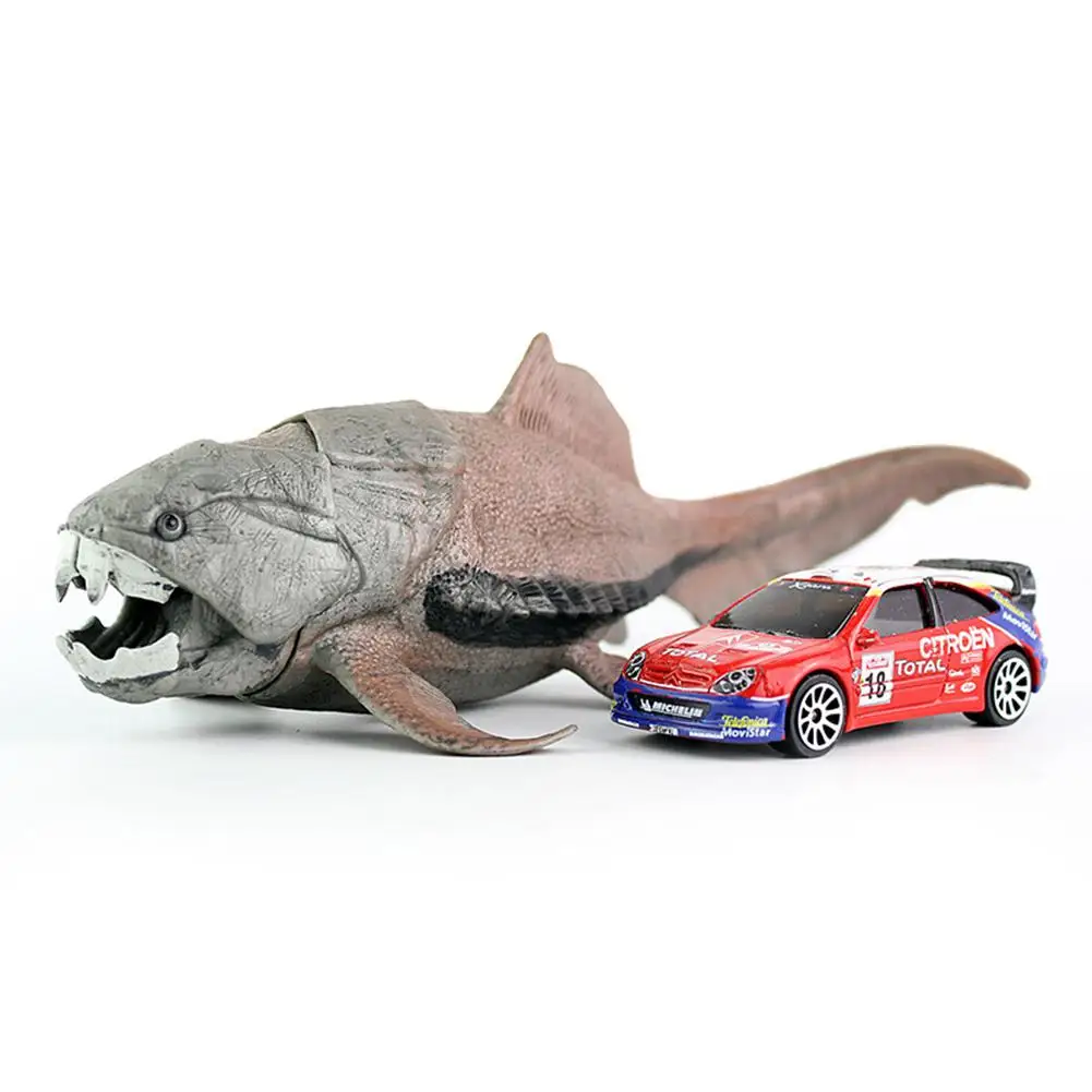 Хоббилан имитирует Dunkleosteus океанический динозавр фигурка челюсти подвижная модель динозавра игрушки развивающие игрушки для детей