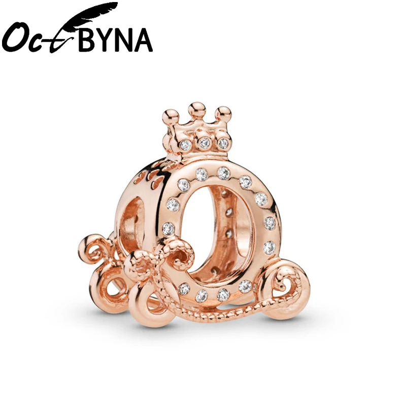 Octbyna, модные Мультяшные подвески, бусины, подвеска, подходит для браслетов Пандора и ожерелья для женщин, сделай сам, для влюбленных, изготовление ювелирных изделий, Прямая поставка