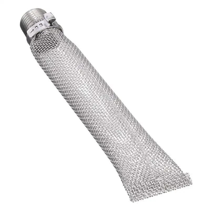 AFBC 12 inch Stainless Steel Bazooka Screen with 1/2 inch NPT Fitting