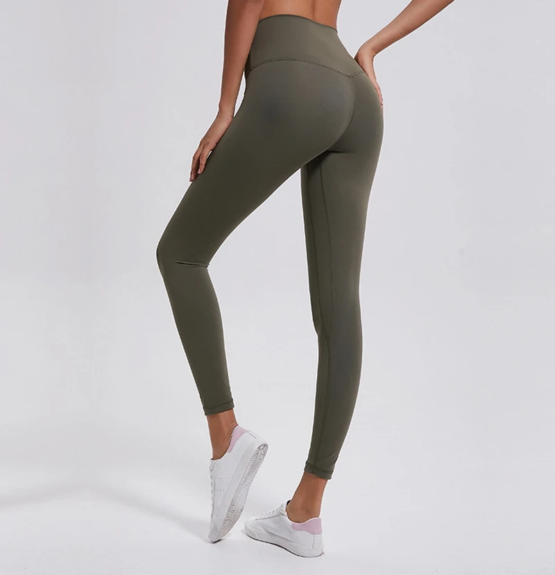 Black Camo Yoga Leggings Women Sportswear Athletic Fitness High Waist Naked-feel Sports Pants Squatproof Gym Leopard Yoga Tights