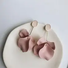 Европейские и американские модные длинные акриловые ногти лист личности дикие женские серьги с характером вечерние ювелирные изделия