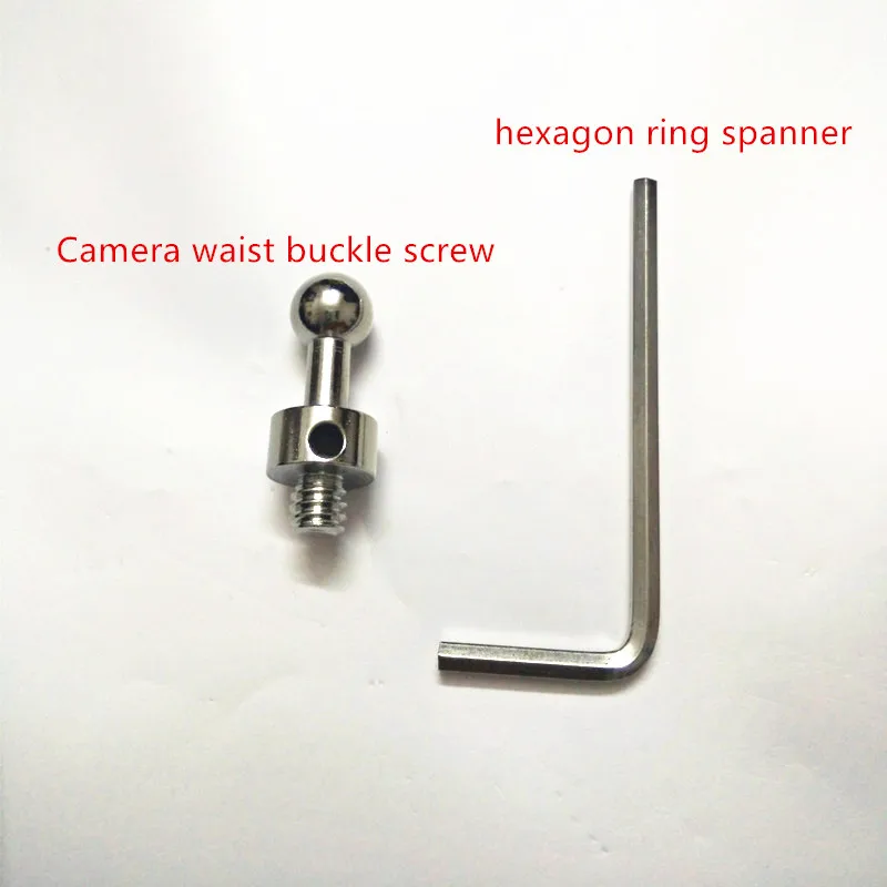 Waist buckle screws