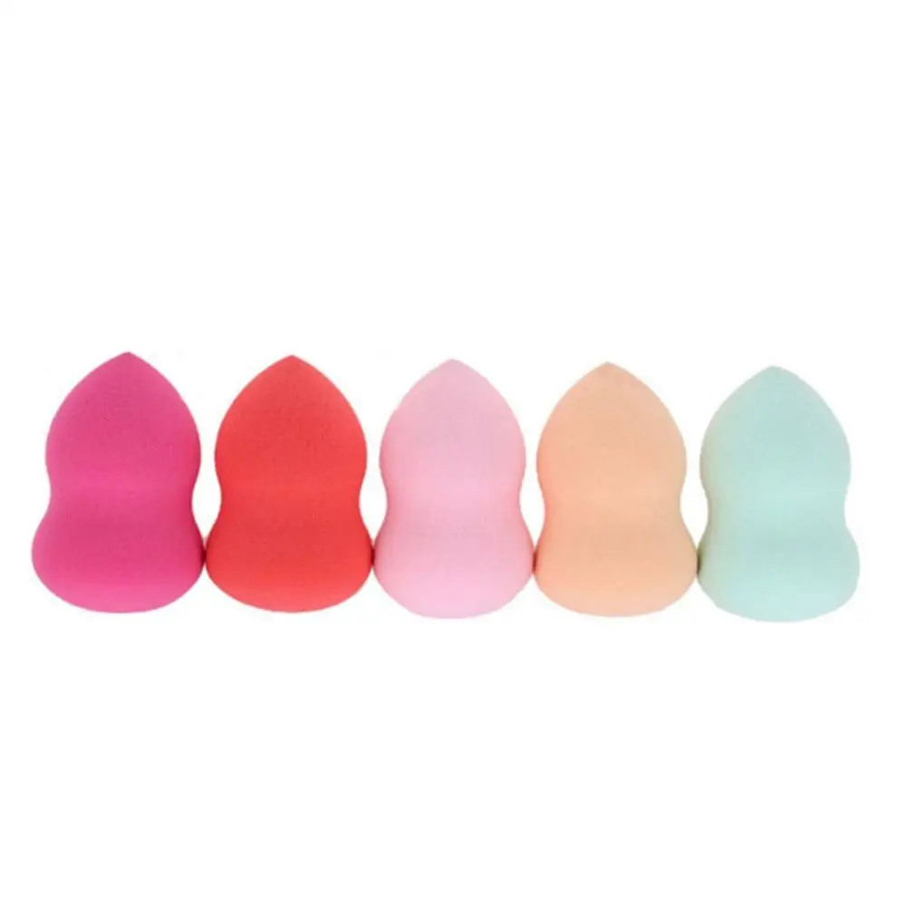 3pcs Milk Tea Color Series Powder Puff Beauty Hydrophilic Non-latex Foam Makeup Sponge