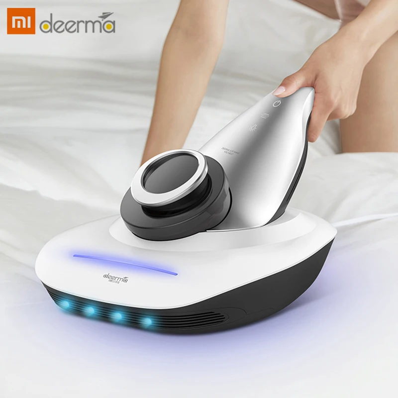 

Xiaomi Deerma CM1500 UV Mites Vacuum Cleaner 12000 Pa Strong Suction 0.5L Hand-Held Anti-Dust HEPA For Bed Mattress Pillow Sofa