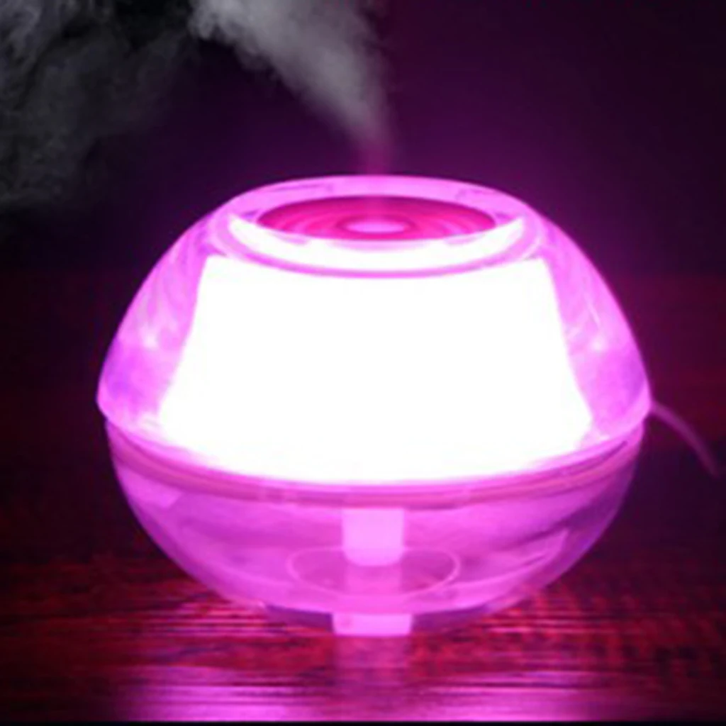 USB Powered Mini Humidifier Essential Oil Diffuser with LED Light Ultrasonic Air Humidifier Essential Oil Diffuser for Car Room