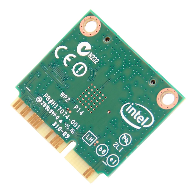 1200 Мбит/с двухдиапазонный 802.11AC Intel 7260 7260AC 7260HMW 2,4/5 ГГц 867 м Wifi Bluetooth 4,0 мини PCIe Беспроводная сетевая Wlan карта