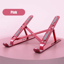 

Laptop Stand Foldable Aluminum Alloy Adjustable Level 7 Suitable for Laptop 11-17 Inch Macbook Air Pro Desktop Stand Accessories