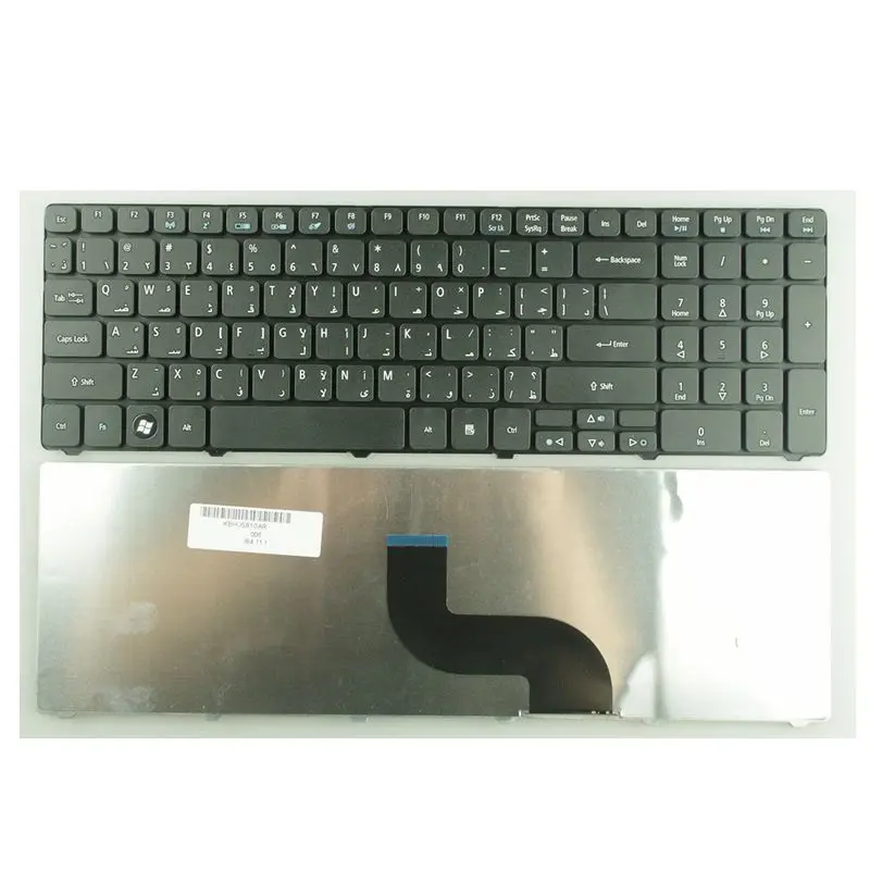 Арабская клавиатура AR для Acer Aspire 5542 5551 5552 5553 5560 5810 5810T 5820T 5750G 5742 5536TG 7741ZG | Компьютеры