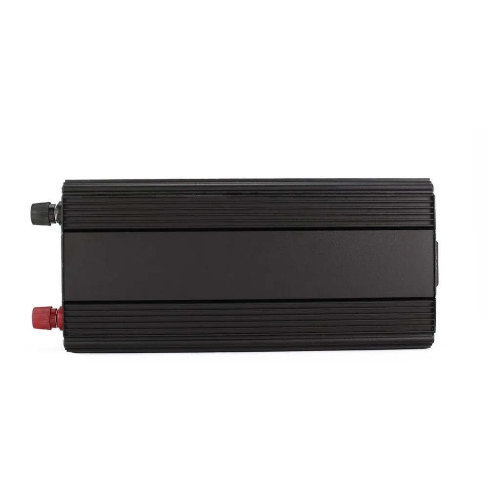 1500W Мощность инвертор DC 12V к переменному току 220V Чистая синусоида преобразователь Зарядное устройство преобразователь прочный автомобиль Питание переключатель