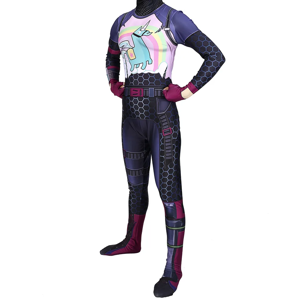 Игра косплей Brite Bomber костюм цифровой печати зентай Комбинезоны для взрослых Детский костюм боди костюмы на Хэллоуин