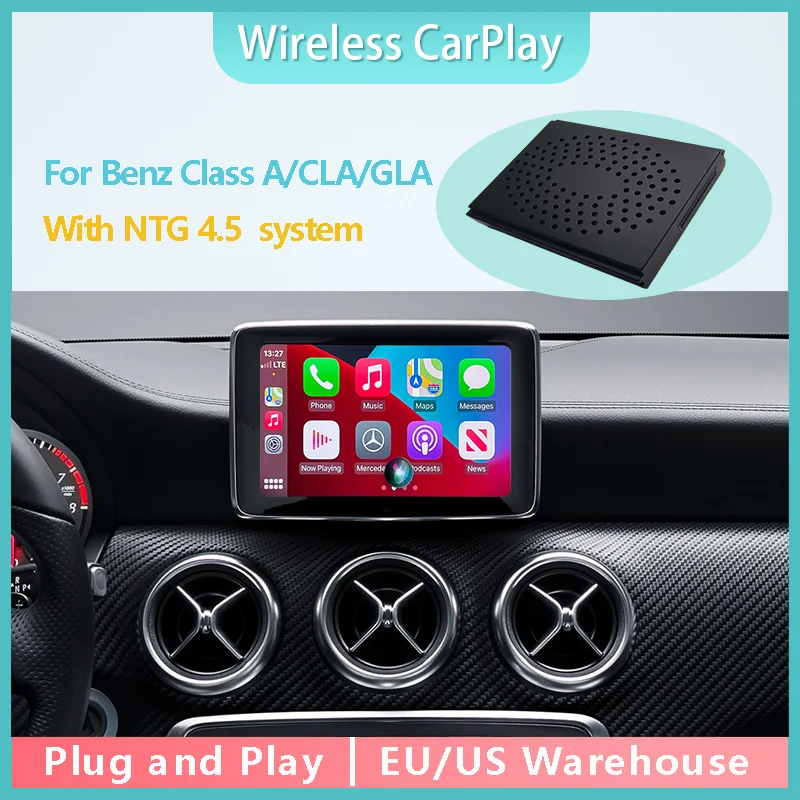 Wireless Carplay For Mercedes Benz A B Cla Gla W176 W246 X117 X156 Ntg