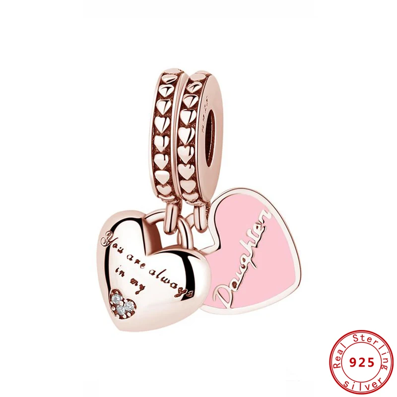 rose gold mother daughter bracelet
