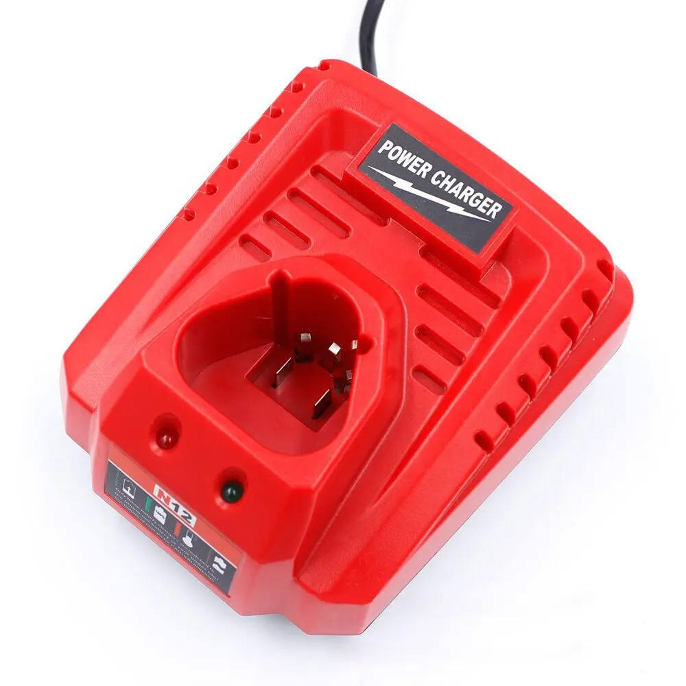 Зарядное устройство 10 8 В 12 В для литийионных аккумуляторов Milwaukee M12 N12 48-59-2401