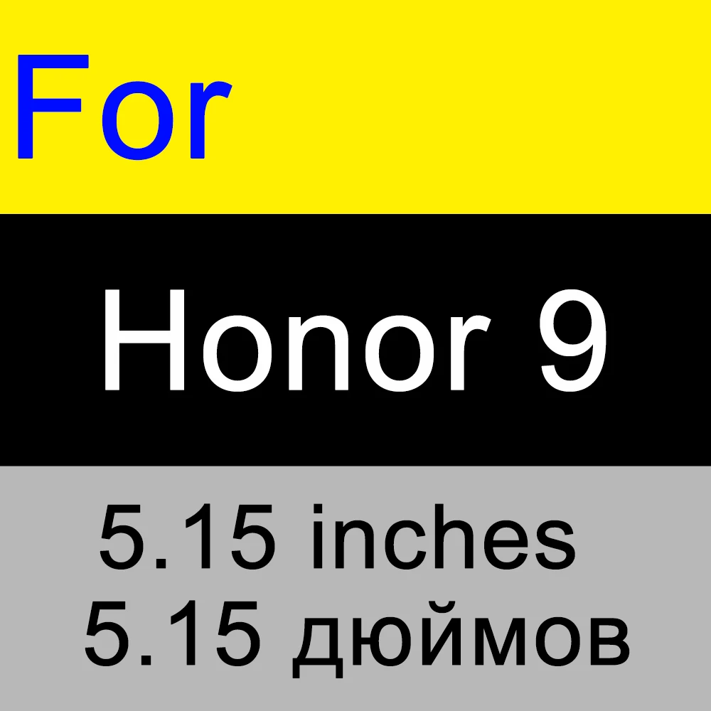 Защитное закаленное стекло lecaee для huawei Honor 8 Lite, высококачественное стекло для Honor 9 10 lite View 10 20 8A 8C 7A Pro - Цвет: For honor 9