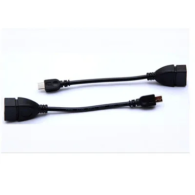 800 шт./лот USB мама к Micro USB 5 Pin папа адаптер хост кабель OTG для камеры для мобильного телефона для Mp3 планшета ПК