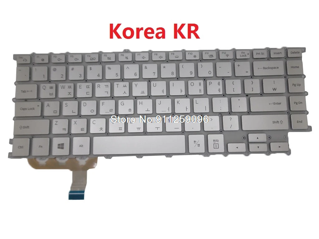 

Laptop Keyboard For Samsung NP900X5N 900X5N 900X5U Korea KR BA59-04209B BA59-04179B HMB8153GSA With Backlit New