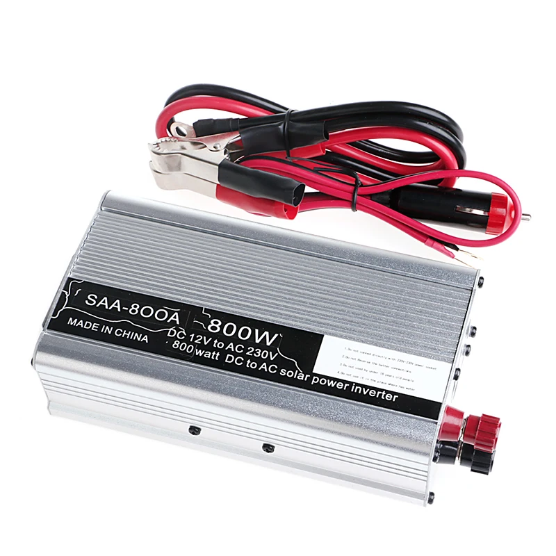 DC12V к AC 230 В Солнечный Мощность преобразователь USB Выход Stableping Поддержка