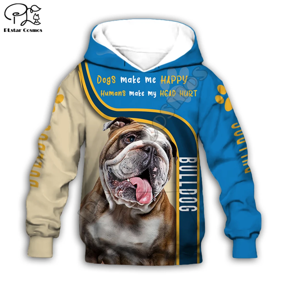 

PLstar Cosmos 3d Print Newest Doggy Hoodie Kids Boys/Girls Sweatshirt Zipper Hooded Funny Animal Casual Children’s Wear Style-4