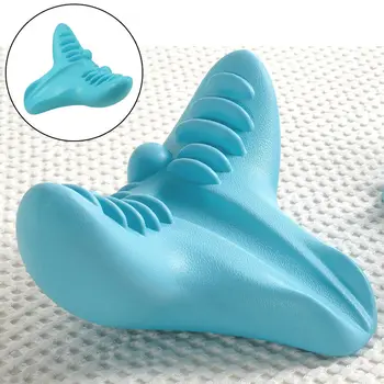 

Portable Neck Massager Relaxation Pillow Gravity Pillow C-Rest Neck Cervical Shoulder Loose Pain Massage Traction Toiletry Kits