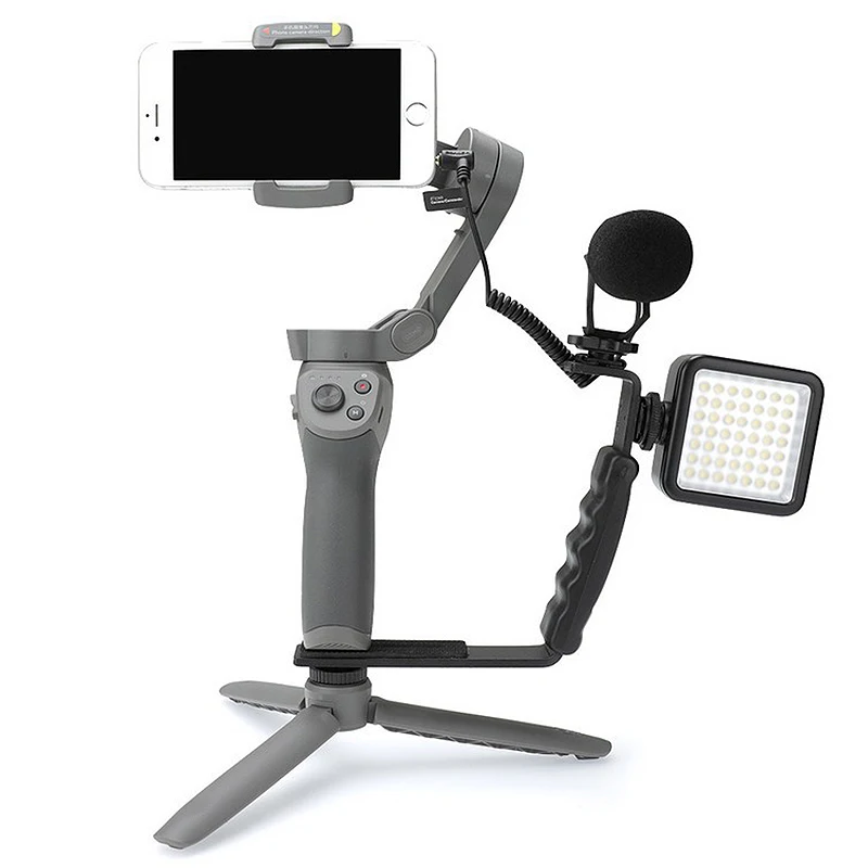 Ручной l-образный кронштейн расширения для DJI Dajiang Lingbi Osmo Mobile 2 3 Аксессуары для стабилизатора мобильного телефона