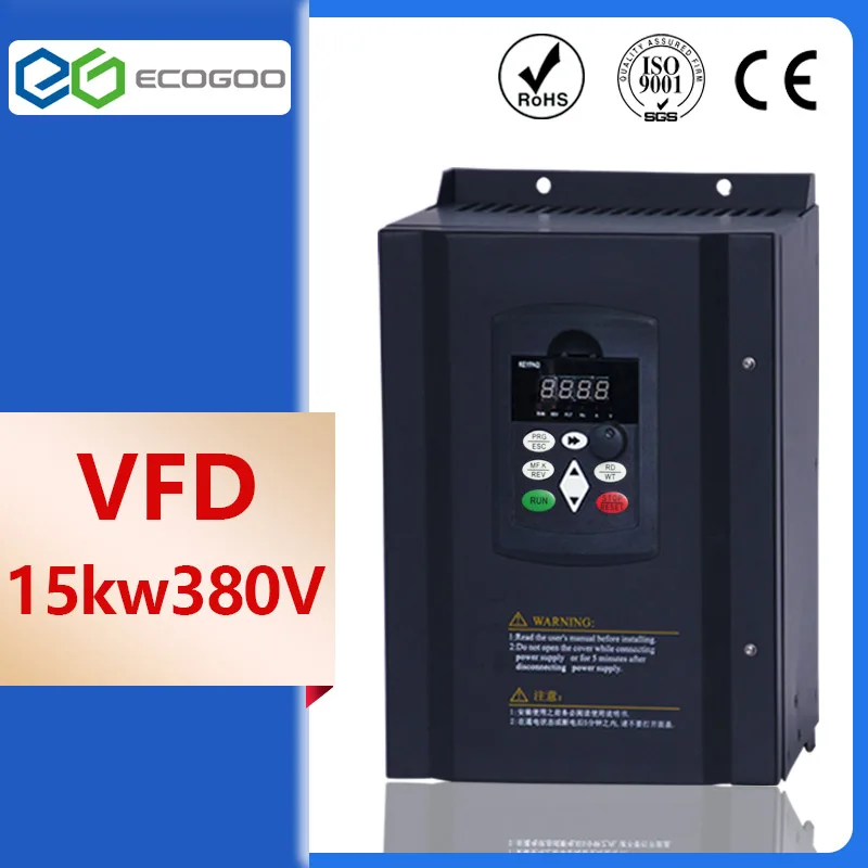 WK600 Vector Control frequency converter Three-phase variable inverter 380V 15kw ac motor speed controller | Обустройство дома