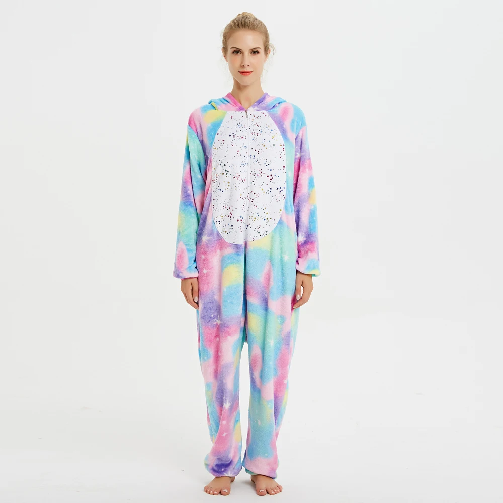 

Gilding Tianma Unisex Adult Animal Pajamas Onesies Cosplay Large Cartoon Adult One-piece Sleepwear Pajamas Christmas Costume