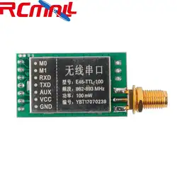 868 МГц LoRa SX1276 100 мВт 20dBm радиоволновой приемопередатчик Беспроводной UART модуль дальний трансивер 3000 м 3 км FZ2909