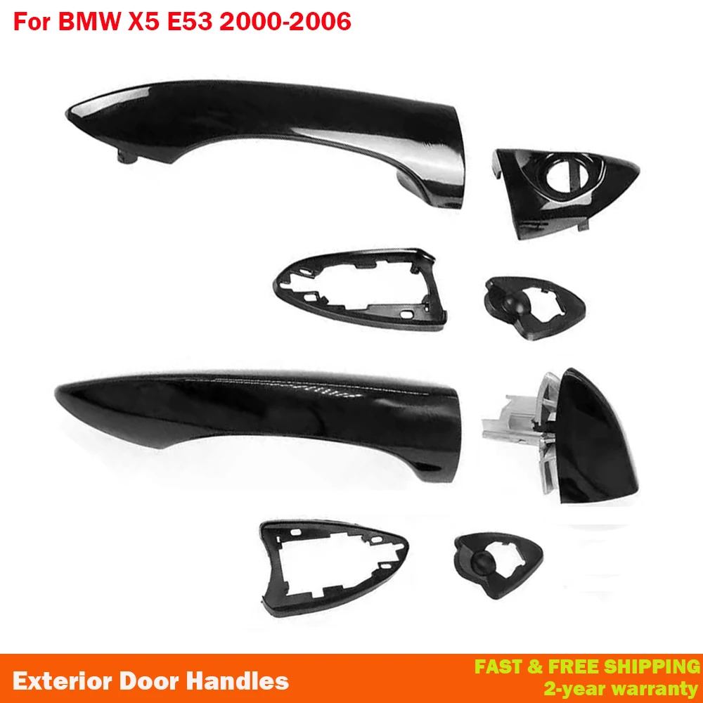 Staffa Maniglia Porta Anteriore Destra Per BMW X5 E53 2000-2006 | Ricambio Originale