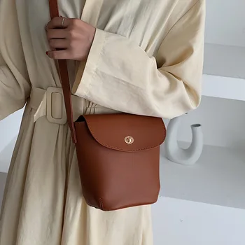 

New Paragraph Mini Bag Women's Single-Shoulder Bag 2020 Fashion, Non-Mainstream Design Korean Version of the Simple