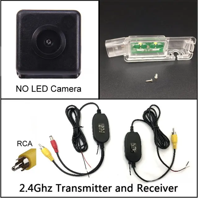 wireless n NO LED Для Porsche 718 boxster камера заднего вида автомобиля trasera Авто обратный резервный парковка ночного видения водонепроницаемый HD - Название цвета: wireless n NO LED