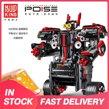 

Mould King 13027 13028 Technic Series Smart Balance Education Programming APP Electric Remote Control Building Blocks Brick Toys